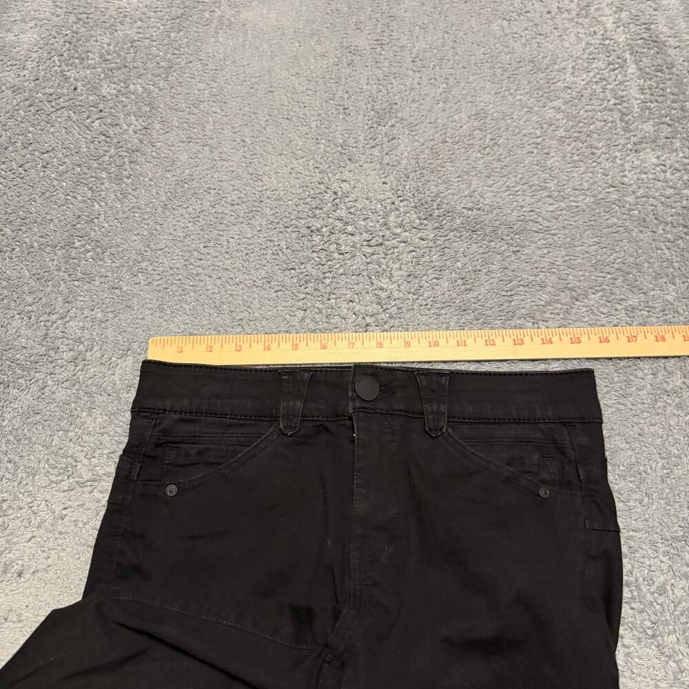 Democracy Jeans Pants Womens 6 (30x28.5) Black stretch Ankle Skinny - Picture 7 of 10